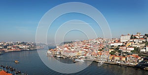 Portugal, Porto, view of the city and Douro`s river