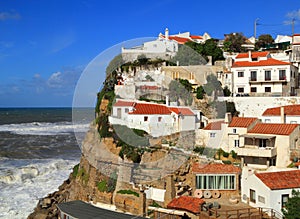 Portugal, Sintra, Azenhas do Mar village. photo