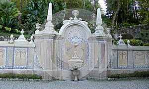 Portugal, Sintra, Quinta da Regaleira, Fountain of Abundance (Fonte da Abundancia photo