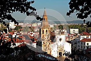 Portugal, Tomar; view of the city photo