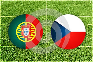 Portugal vs Czechia football match