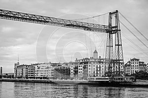 Portugalete pending bridge photo