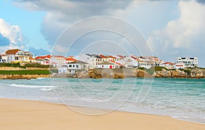 Portugese coastal town . Baleal