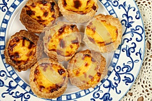 Portugese pastries photo