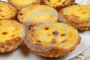 Portugese pastries photo