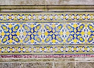Portugese tiles azulejo