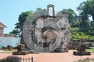 A Famosa Fort In Malacca Malaysia