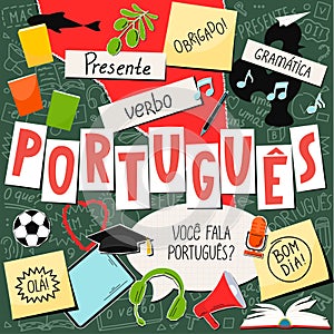 Portugues. Portuguese language. photo