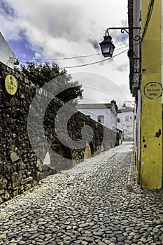 Portuguese Alentejo city of Ã‰vora old town.
