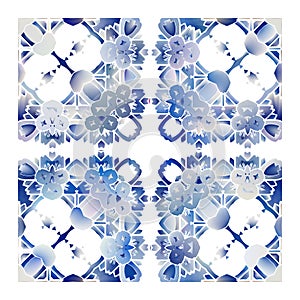 Portuguese azulejo tiles.