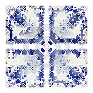 Portuguese azulejo tiles.