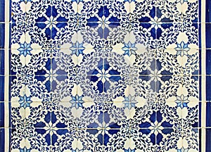 Portuguese azulejos tiles photo