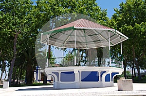 portuguese bandstand, Borba village