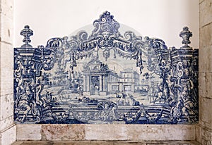 Portuguese Blue Tiles Azulejos Sao Vicente de Fora
