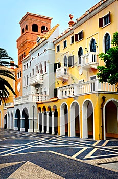 Portugués edificios macao 