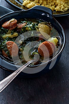 Portuguese Caldo Verde Soup