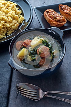 Portuguese Caldo Verde Soup