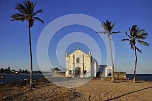 Portuguese cathedral on Ilha de Mozambique photo