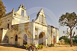 Portuguese church on island of mozambique