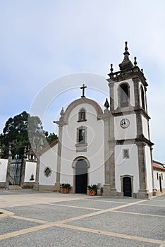 Portuguese church, way to Santiago de Compostela