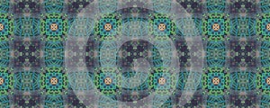 Portuguese Decorative Tiles Background. Blurry