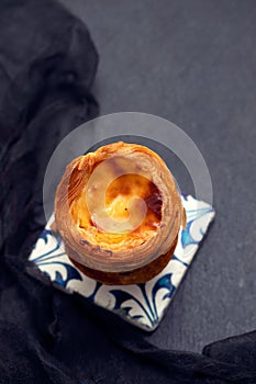 Portuguese egg tart pastel de nata