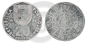 Portuguese escudo coin