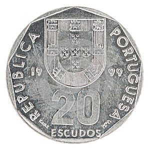 Portuguese escudo coin