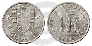 Portuguese Escudo coin photo