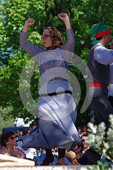 Portuguese folklore dance