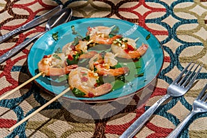 Portuguese Gambas Al Ajillo