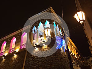 Portuguese Macao Moorish Barracks Heritage Architecture Macau Light Festival Barra Hill Architectural Lighting Neo-Classical Style