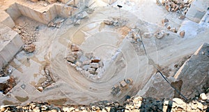 Portuguese marble quarry near Borba