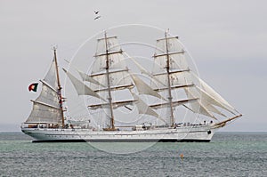 Portuguese navy training tallship Sagres III