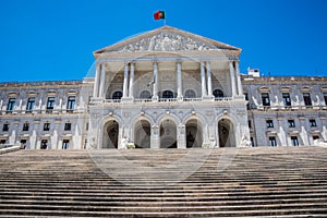 Portuguese parliament in Lisbon, Portugal
