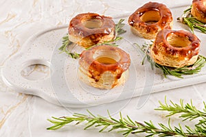 Portuguese pastry Glorias photo