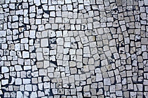 Portuguese sidewalk texture