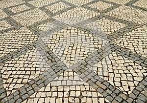 Portuguese style pavement