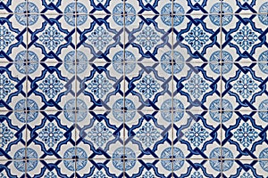 Portuguese tiles Azulejo photo