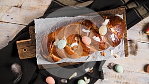 Portuguese traditional Easter cake