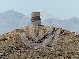 Portuguese watchtower near Birkat al Mawz