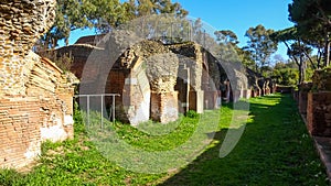 Portus was a large artificial harbour of Ancient Rome