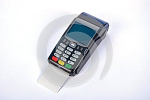 POS Payment GPRS Terminal with Credit Card photo