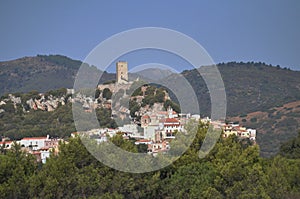Posada- beautiful hill top village in Sardinia