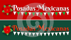 Posadas Mexicanas, Posadas is a Mexican Traditional christmas Celebration. photo