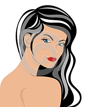 Posed Portrait of Woman