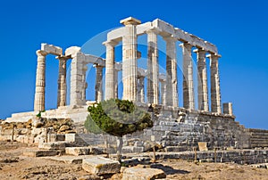 Poseidon Temple near Athens, Greece