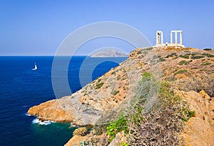 Poseidon Temple near Athens, Greece