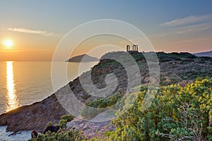 Poseidon temple, Sounio, Greece