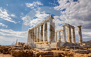 Poseidon temple, Sounio, Greece